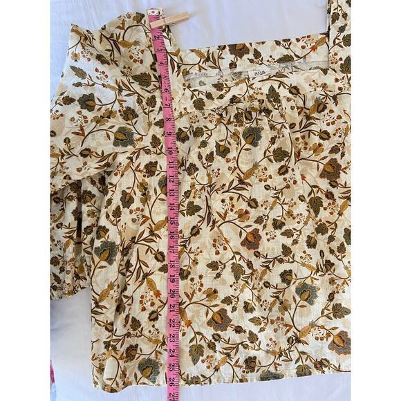 A.N.A. A New Approach Blouse Top Women’s Plus Size 3X Floral Boho Ballon Sleeves - Picture 11 of 11